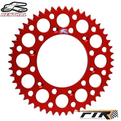 Renthal rear red 49t - rear,