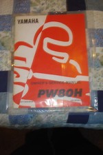 Yamaha PW80H Owner's Service