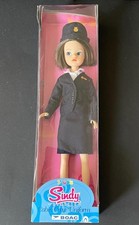 British Airways SINDY Doll BOAC Uniform 1960s BNIB Dark Hair As Found