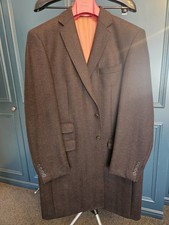 Men's Tailored Covert Overcoat