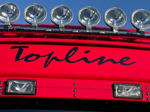Scania topline sticker decal - scania,