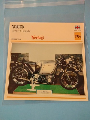 Norton 350 manx horizontal - norton, f
