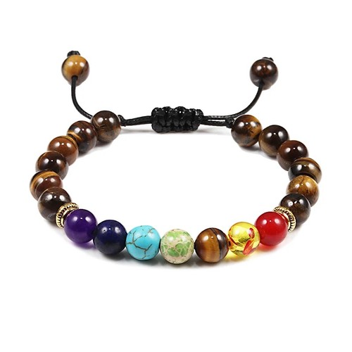 Tiger eye stone - tiger, bead