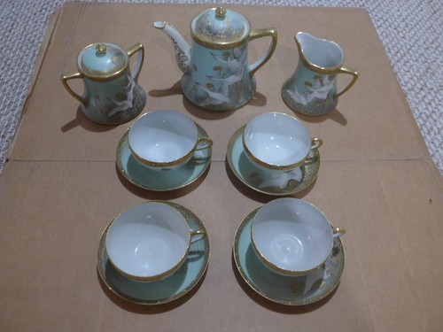 Vintage noritake jeweled thick - vintage,