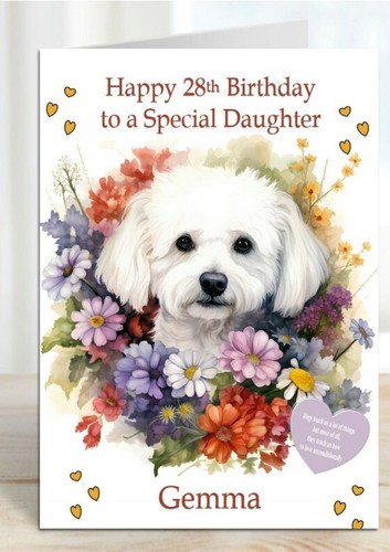 Personalised birthday card - personalised,