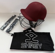 Shrey Performance 2.0 Senior Cricket Helmet Maroon Red Size XL 62-65cm 