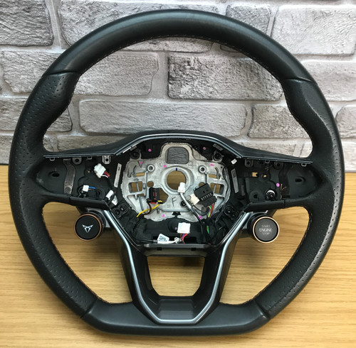 Genuine cupra black leather - genuine, 5f