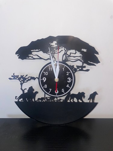 Safari vinyl wall clock - wall,