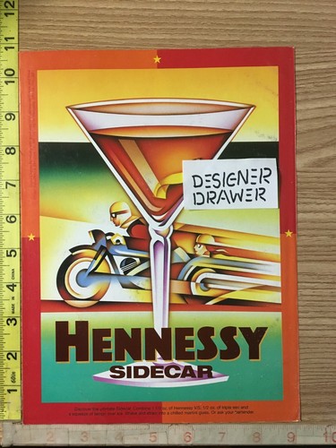 Hennessy sidecar illustrated - hennessy,