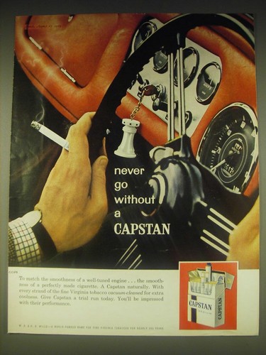 1962 capstan cigarettes - 1962,