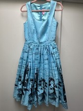 Pinup Girl Clothing - Original Disney Aurora Fairytale Castle Dress size S