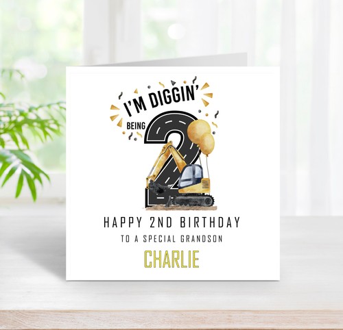 2nd birthday personalised - birthday,
