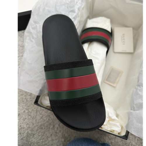 Gucci men rubber slider - men's,