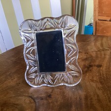 Vintage Waterford Crystal Photo Frame 2 X 3 Small Attendant's Collection 