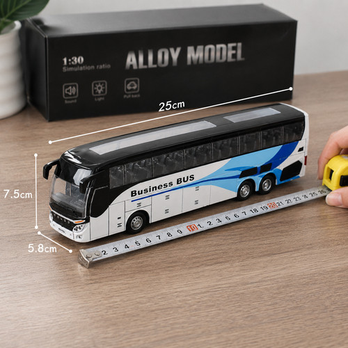 Diecast alloy bus model - diecast,