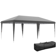 Grey 6x3m Heavy Duty Pop Up