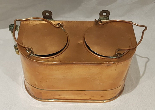 Antique copper double - antique, bain