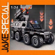 JakeSpecial - Miniature Car 1:24 Scale Alloy Police Car Model Small Model