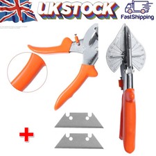 Angle Cutter Mitre Shears Gasket Window Scissor Trim Bead Snips Steel Blade Tool