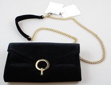 SANDRO Yza Bag Women's ONE SIZE Clutch Gold Buckle Crossbody