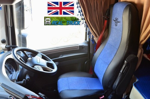Truck half eco leather seat - half,