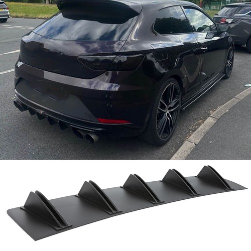 Rear diffuser shark fins - diffuser,