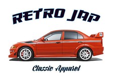 MITSUBISHI LANCER EVO 6. RETRO