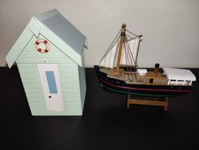 Wooden Money Box Beach Hut &