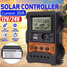 Solar Panel 30A Battery Charge