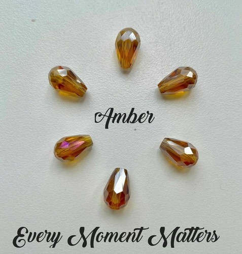 Crystal glass faceted - ab,