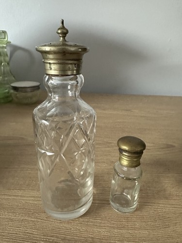 Silver plated and - and, topped