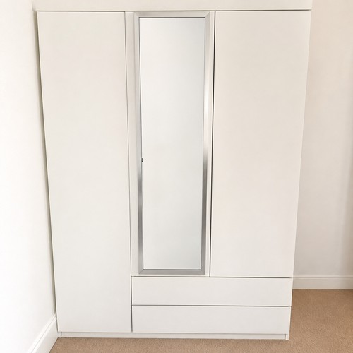 Ikea pax wardrobe white - wardrobe,