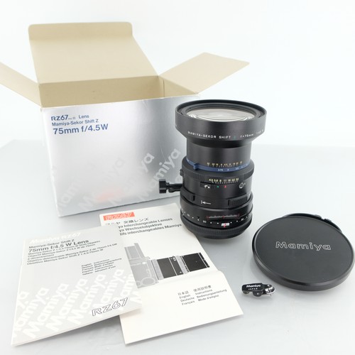 Mamiya rz67 75mm w - mamiya, f/4.5