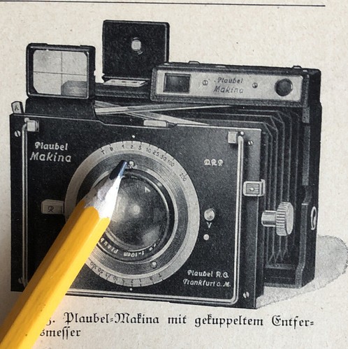 Photography photo camera 1934