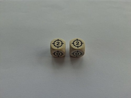 Space crusade dice games - dice,