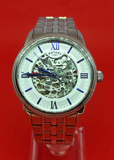 ROTARY Skeleton Silver