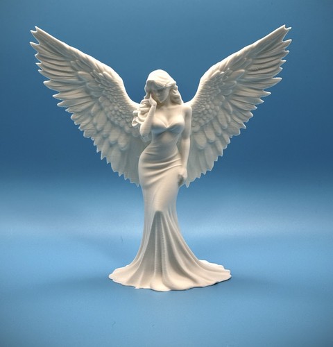 Elegant angel figurine - elegant,