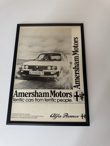 Framed 1983 alfa - framed,