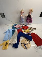 Pedigree Sindy Doll Blonde Job Lot Vintage 1970’s With Clothes And Accessories