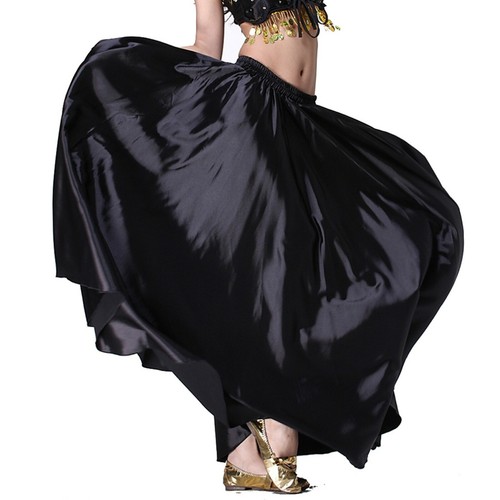 Satin skirt belly dance - satin,