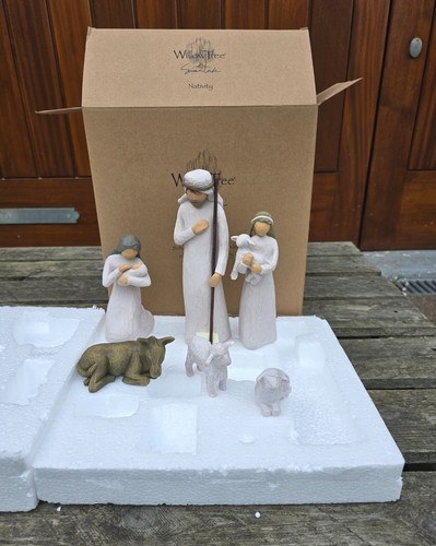 Willow tree nativity set - nativity,