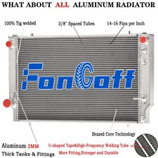 3 Rows Aluminum Radiator For