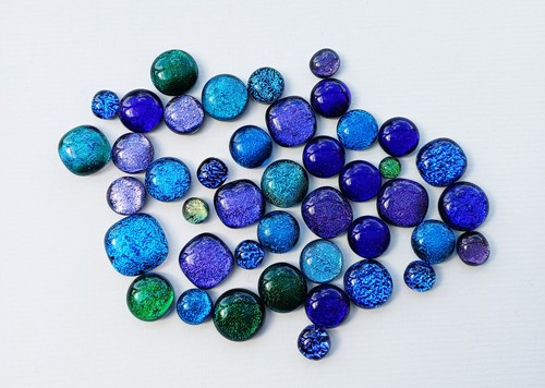 Dichroic fused glass - 43,