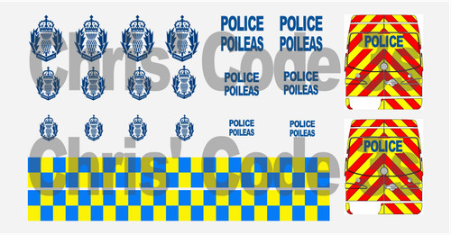 Code police adhesive vinyl - 3,