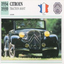 1934-1939 CITROEN TRACTION