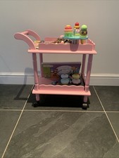 GLTC Time for Tea Trolley (Pink) + Café Play Bundle – Good Used Condition