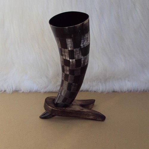 Large hand carved - #,