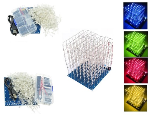 Squared diy kit 8x8x8 3mm - 3d,