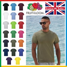 Mens Plain T-Shirt / Fruit of