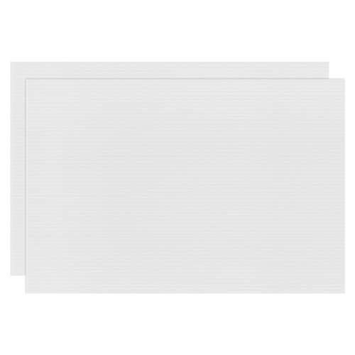 2pcs 3mm corrugated - corrugated, plastic